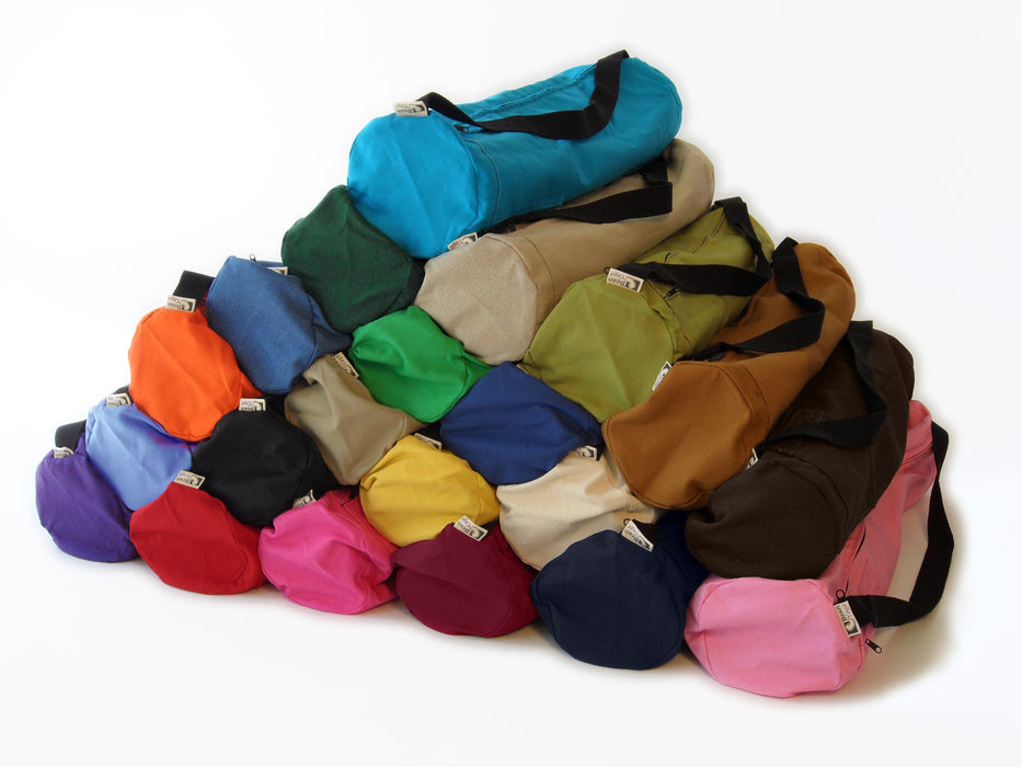 Durable Cotton Yoga Mat Bag - Extra Large & Large Sizes, Made in USA