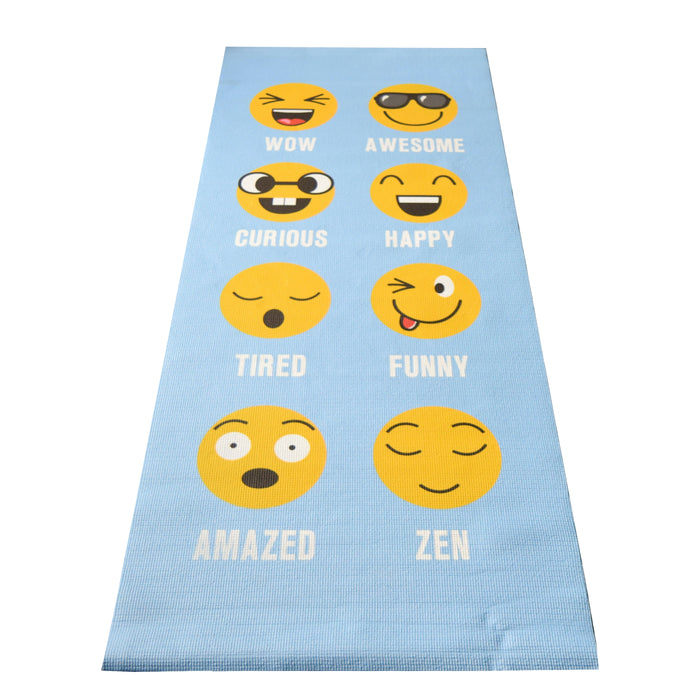 Durable Kid's Sticky Yoga Mat with Fun Designs - Eco-Friendly – Hot Pink