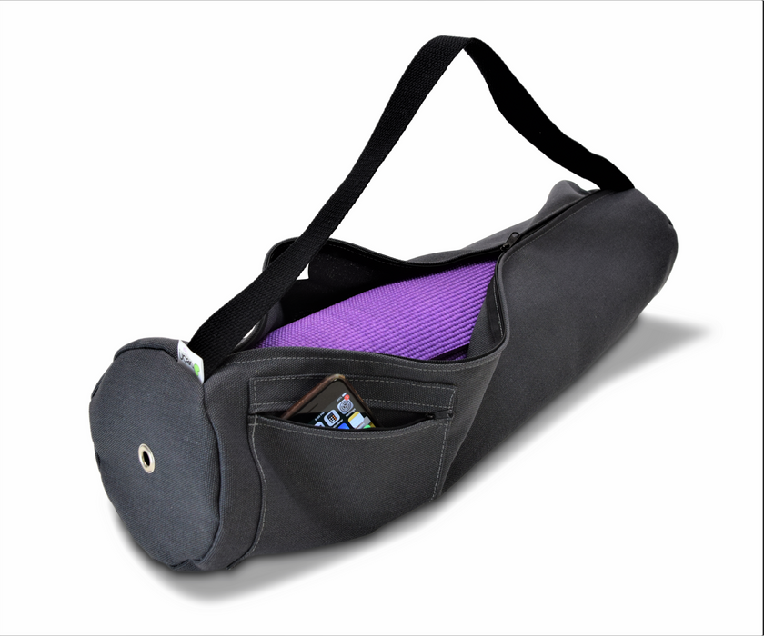 Yoga Handcrafted Hemp Mat Bag, Made in USA