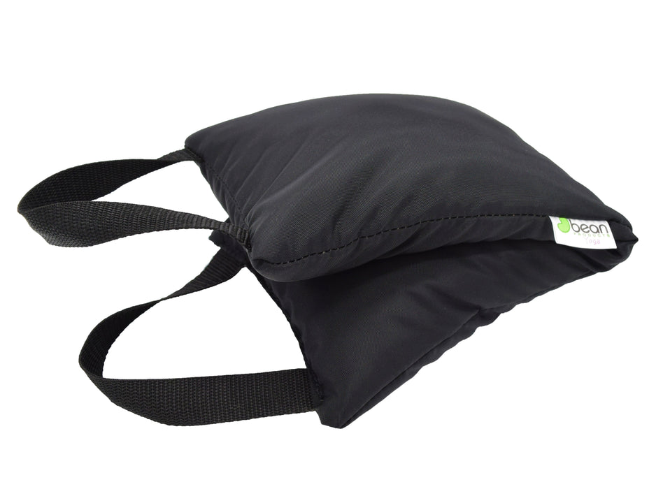 Yoga Sandbag 10 lb ( SAND FILLED ) dust free sand bag, yoga, photography, pilates - Made in USA