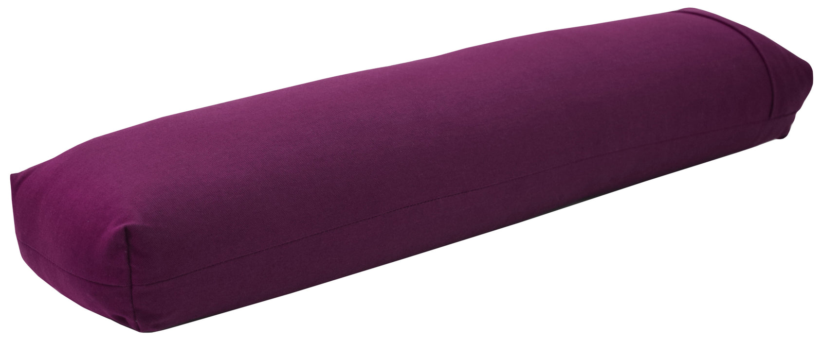 Yoga Bolster - Round Premium Professional Firm Studio Quality for Enhanced Yoga Practice - Apple Red