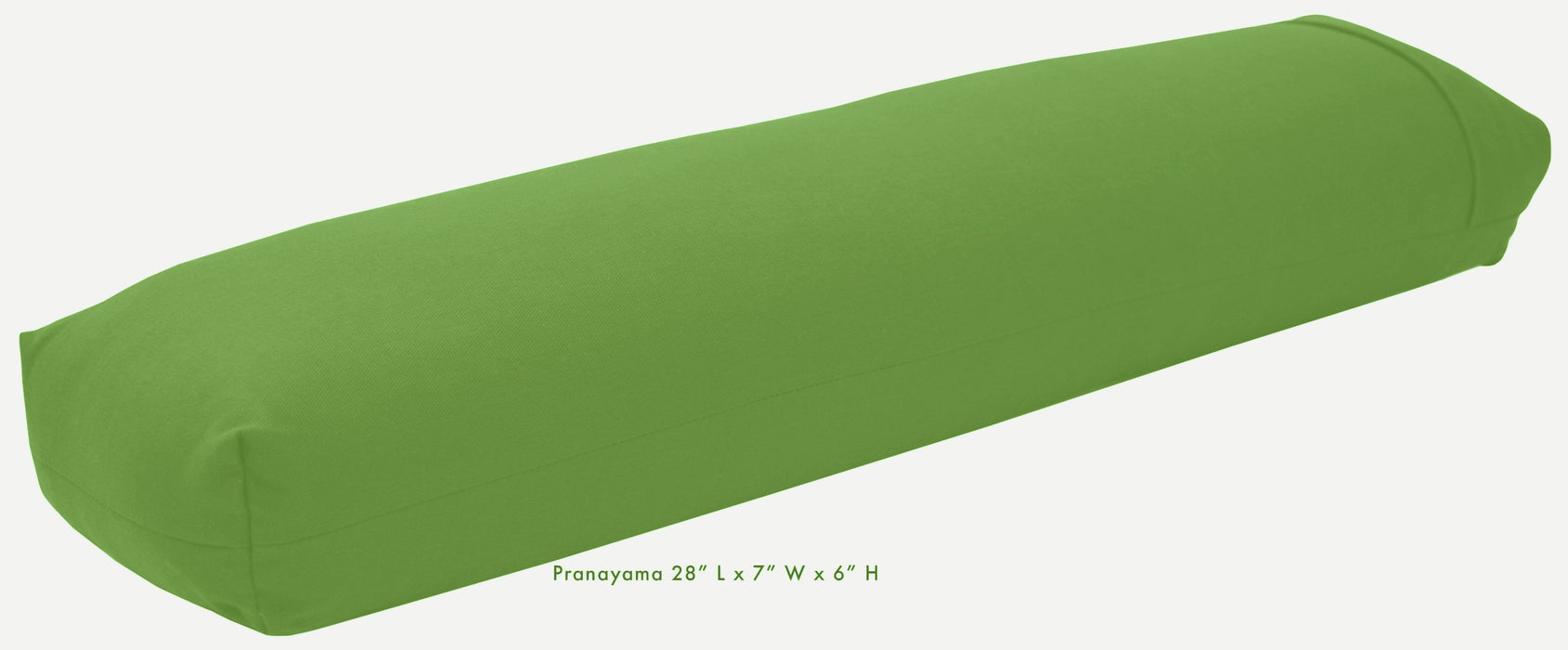 Yoga Bolster - Round Premium Professional Firm Studio Quality for Enhanced Yoga Practice - Apple Red