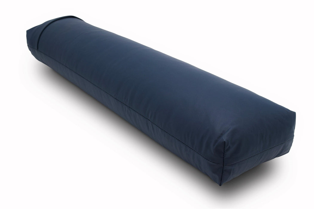 Yoga Bolster - Round Premium Professional Firm Studio Quality for Enhanced Yoga Practice - Apple Red