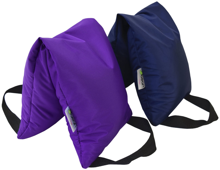 Yoga Sandbag 10 lb ( SAND FILLED ) dust free sand bag, yoga, photography, pilates - Made in USA