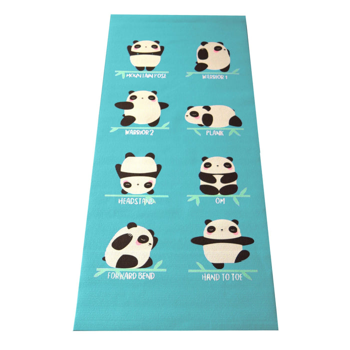 Durable Kid's Sticky Yoga Mat with Fun Designs - Eco-Friendly – Hot Pink